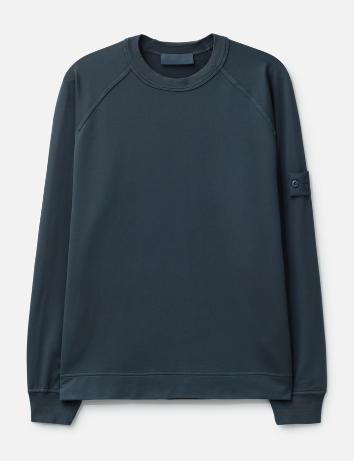 ストーンアイランド Cotton Stretch Fleece Ghost Shirt