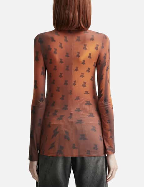 Fitted Print T-Shirt view 9