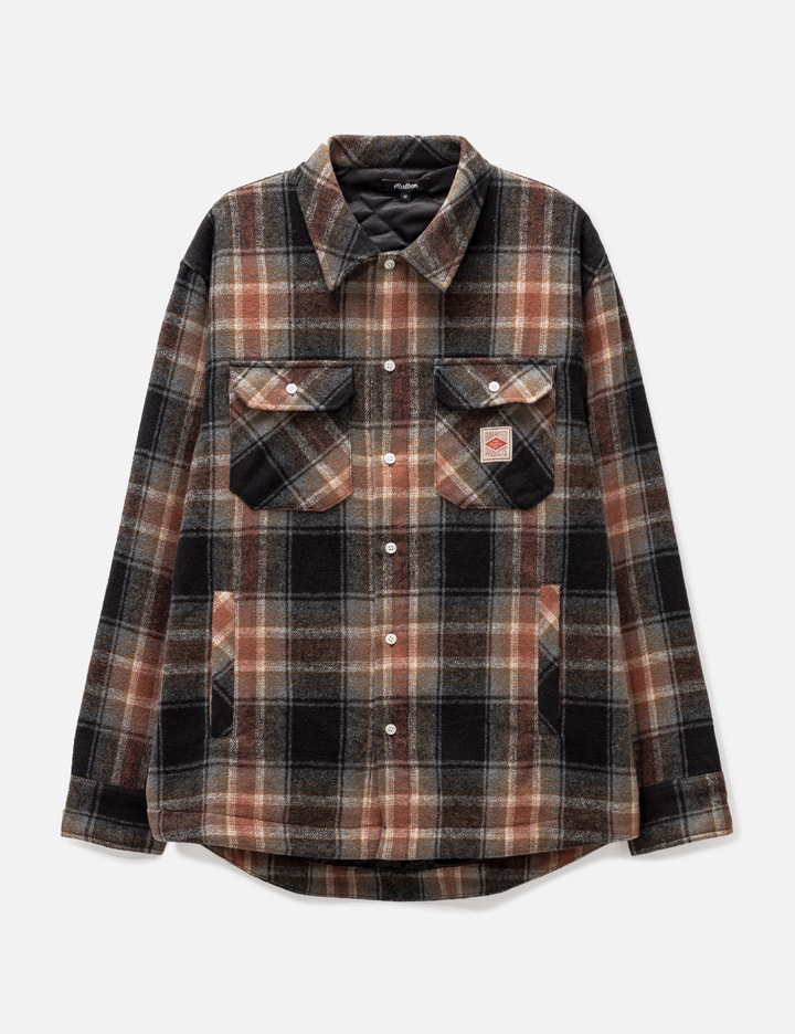 Teton Brown and Beige Plaid Flannel Shirt by Proper Cloth