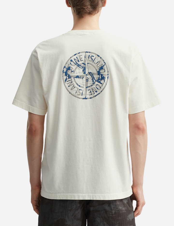 Stone Island Cotton Crew Neck T-shirt With Graphic Print