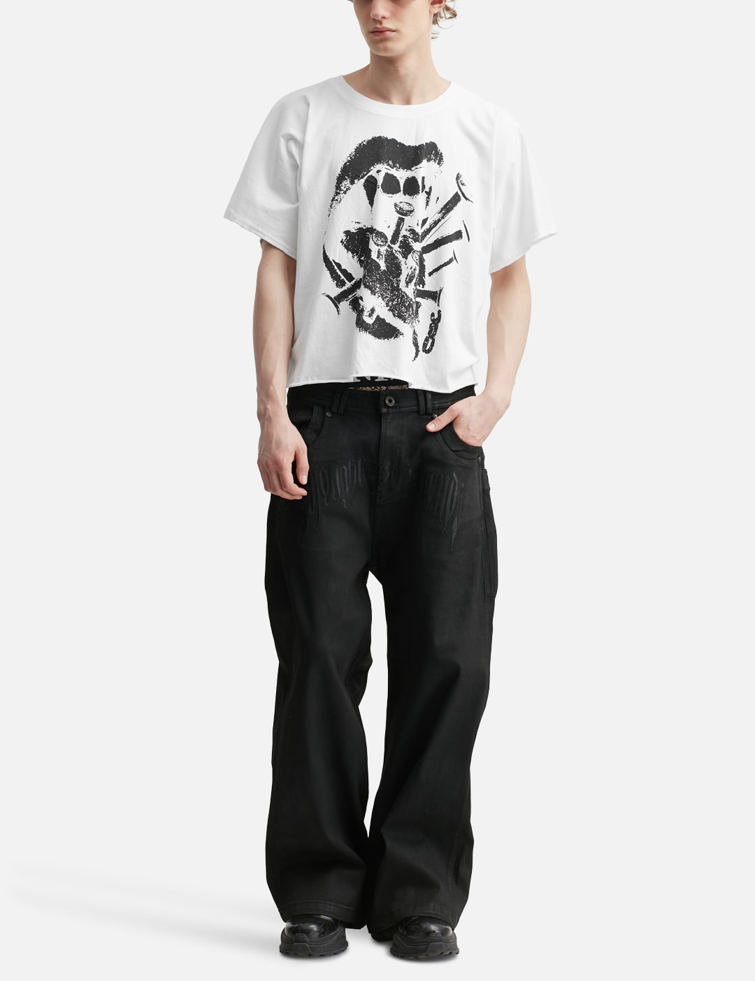 "Noa" Liar T-Shirt In White view 20