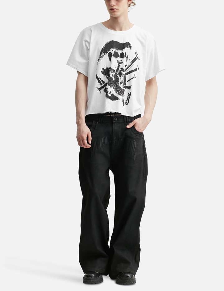 "Noa" Liar T-Shirt In White view 5