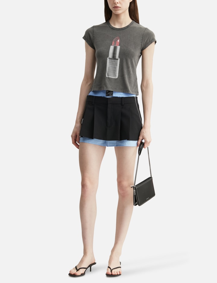 Alexander Wang Pre-Styled Pleated Skort With Zipper Details