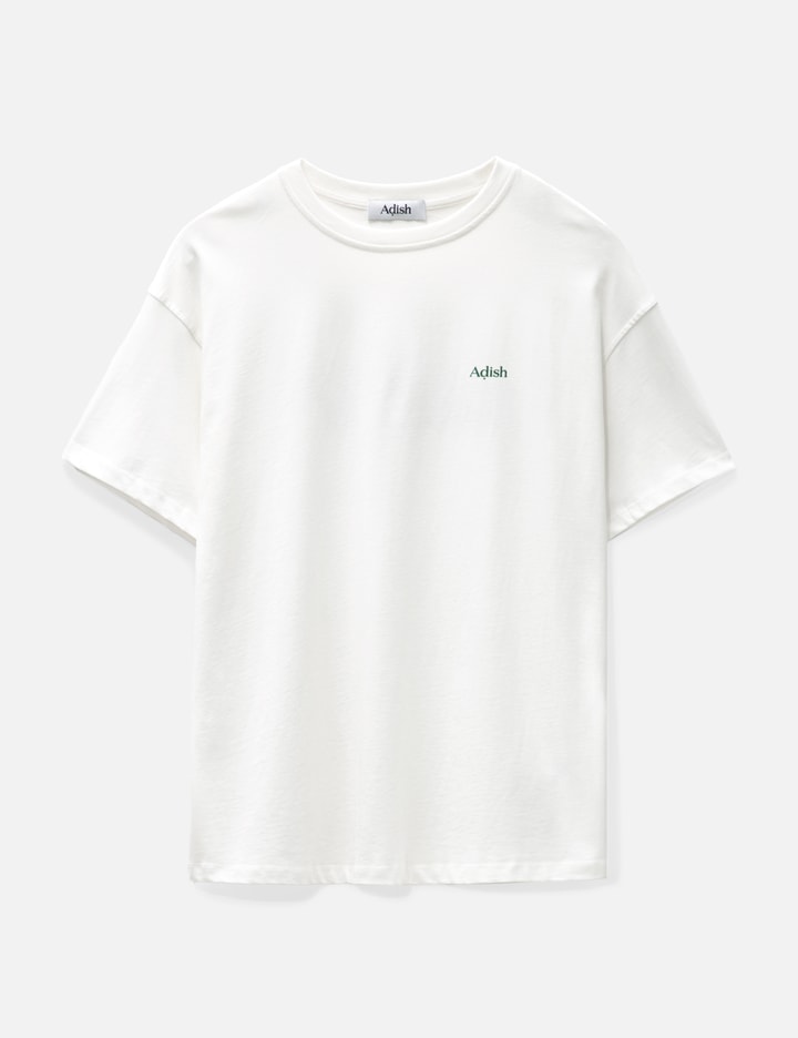 Adish Qrunful Logo T-shirt In White