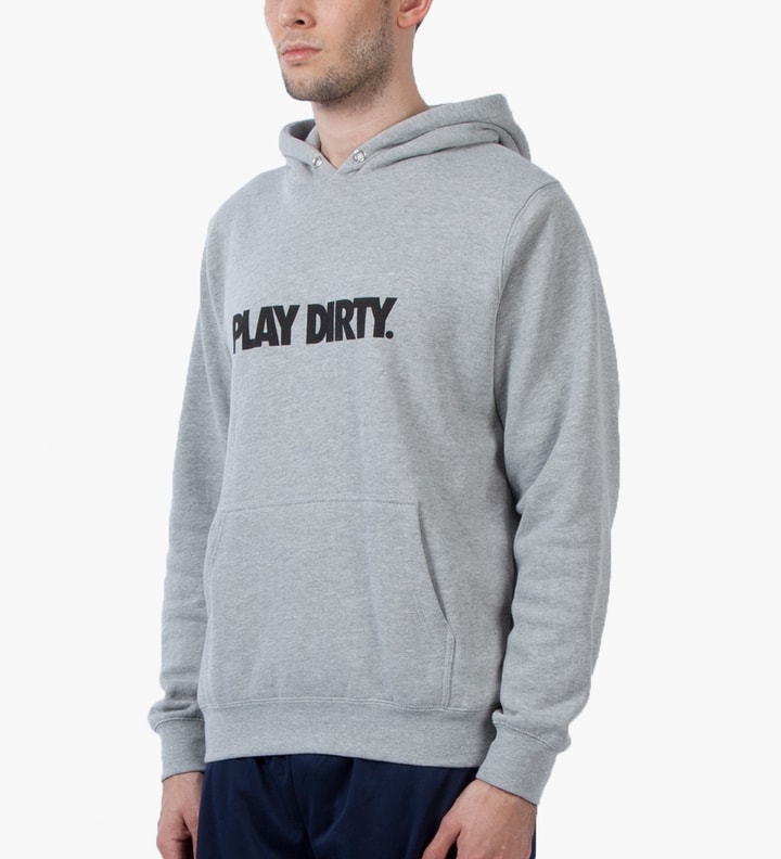 Heather Grey Play Dirty Hoodie Placeholder Image