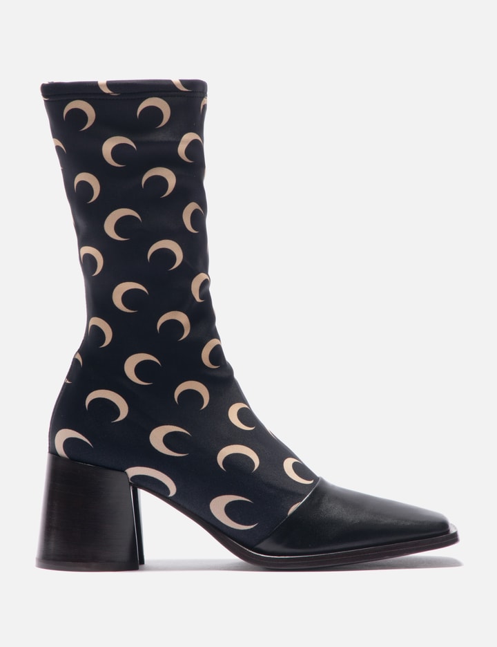 Regenerated All Over Moon Jersey Ankle Boots Placeholder Image