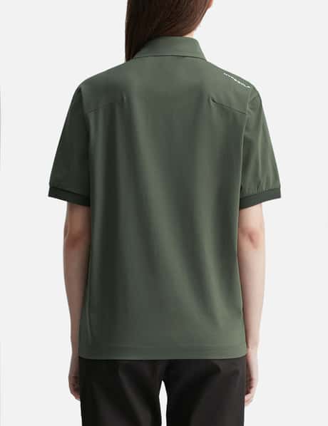 X POST ARCHIVE FACTION (PAF) Diagonal Polo T-Shirt view 18