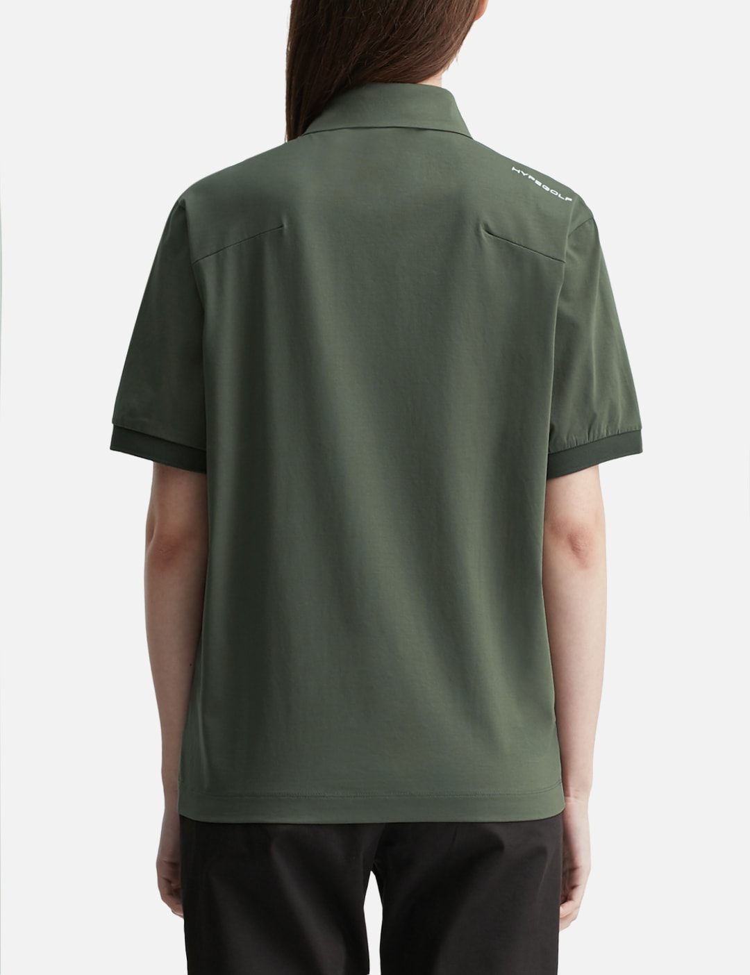 X POST ARCHIVE FACTION (PAF) Diagonal Polo T-Shirt view 19