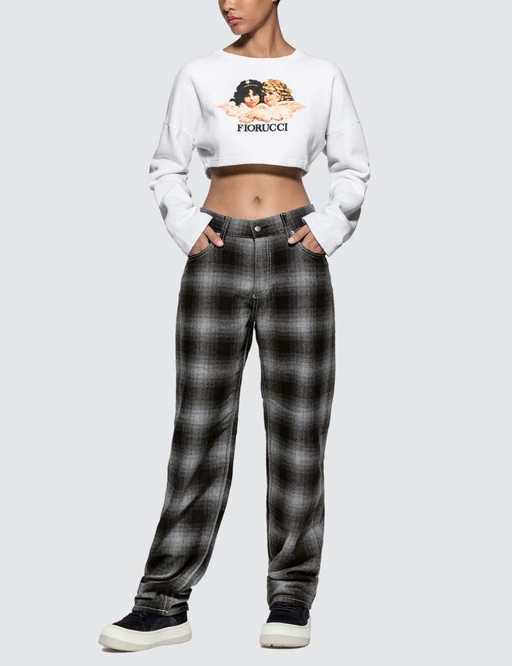 Vintage Angels Cropped Sweatshirt Placeholder Image