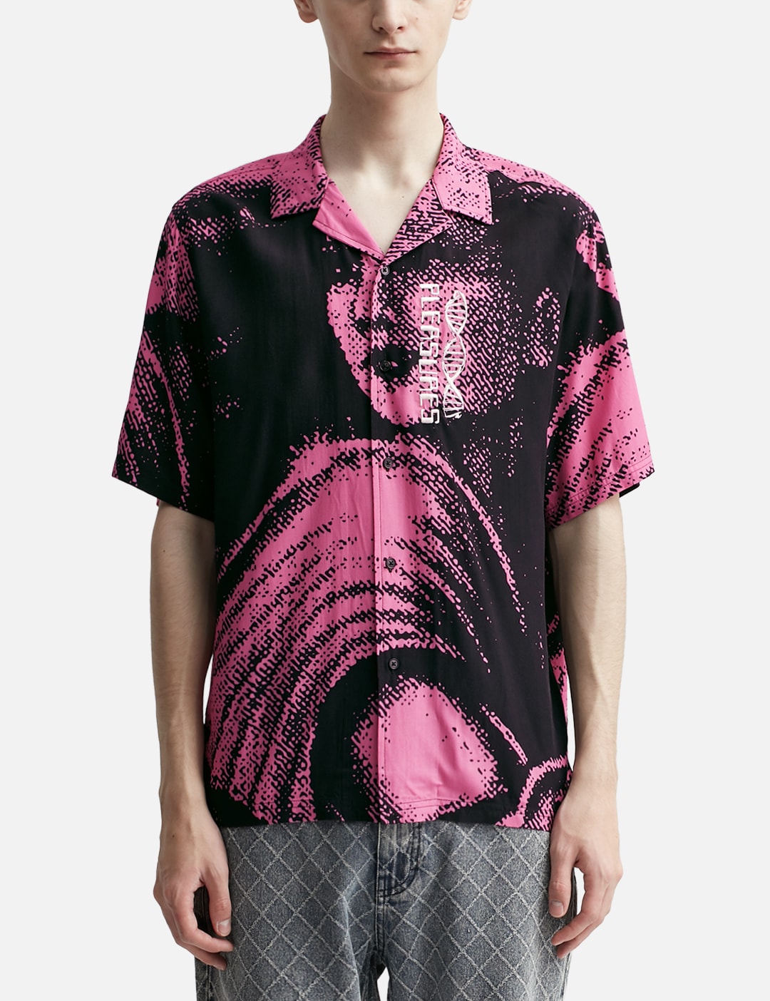 Pleasures - Beach Button Down Shirt | HBX - Globally Curated 