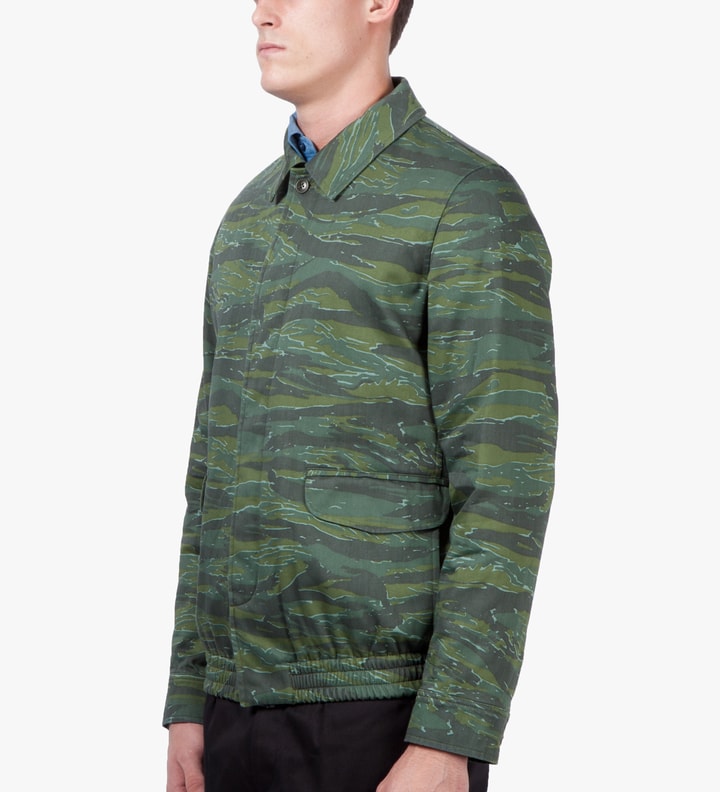 Camo Print Camouflage Blouson Jacket Placeholder Image