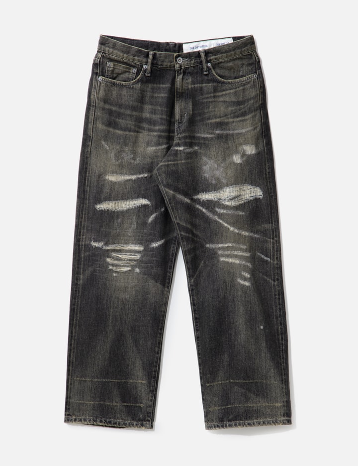 SAVAGE DENIM DP WIDE PANTS Placeholder Image