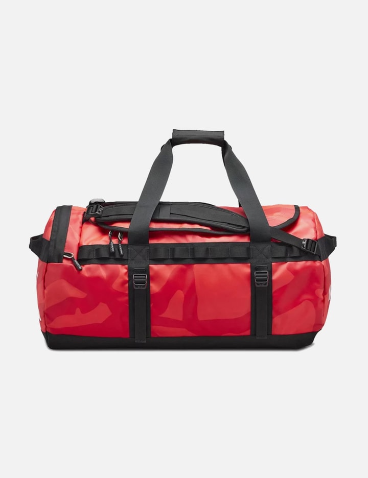 KAWS x The North Face Medium Basecamp Duffle in Brilliant Coral Placeholder Image