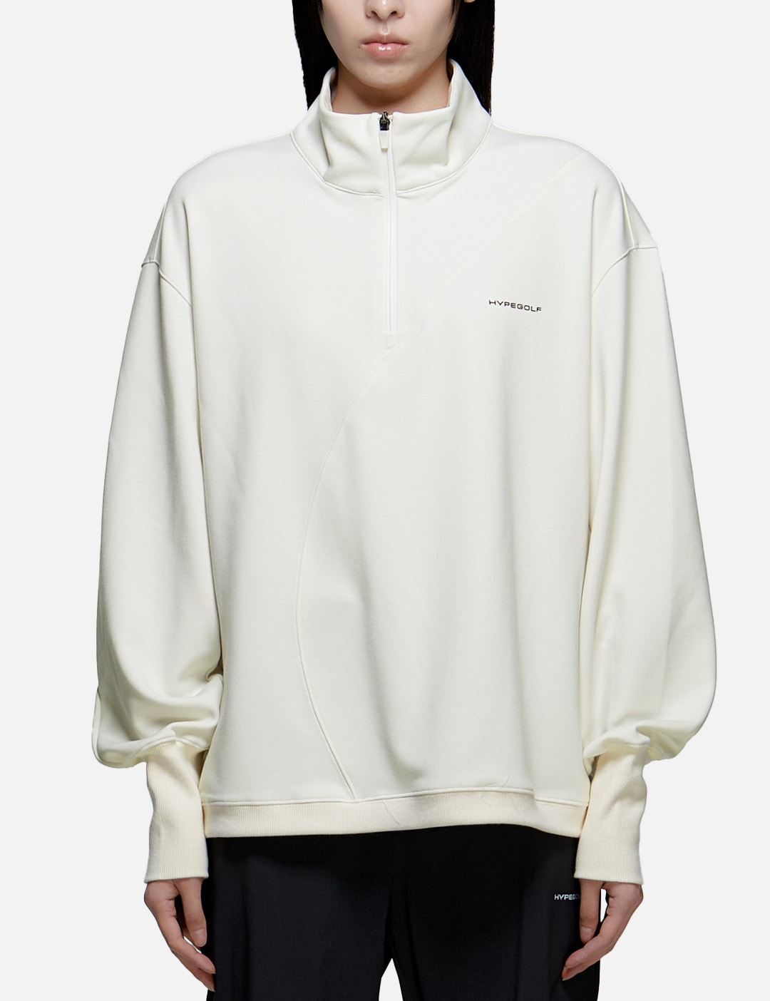 X POST ARCHIVE FACTION (PAF) Half-Zip Sweatshirt view 16