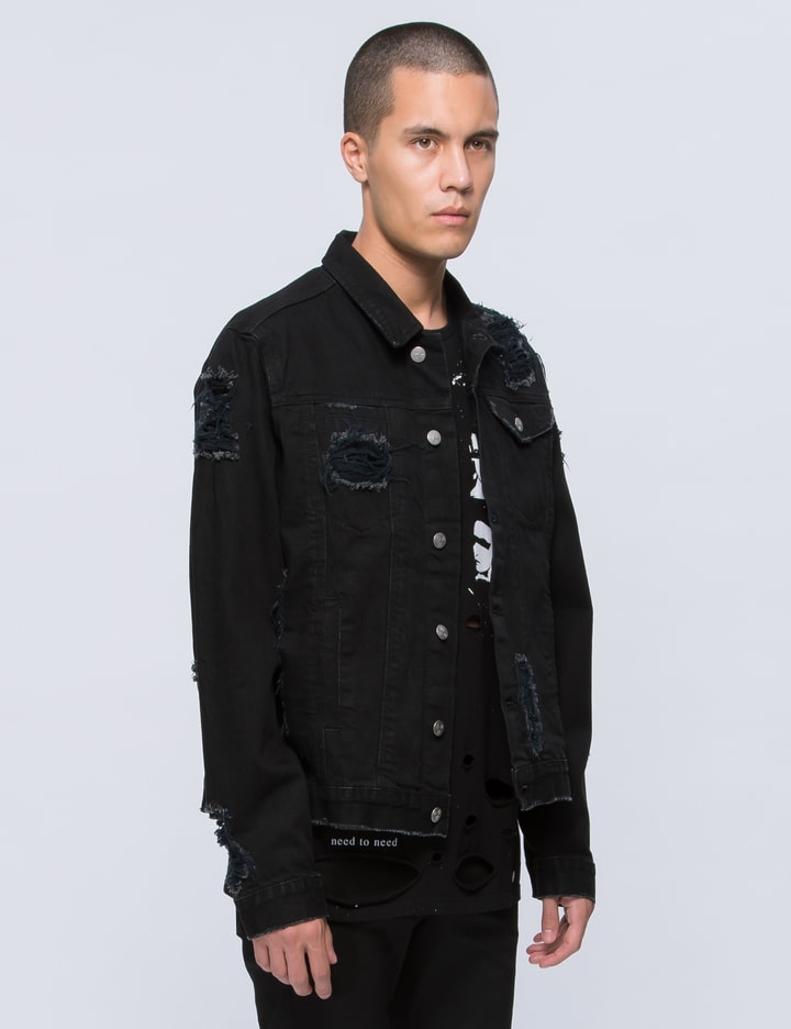 Sonic You Studded Denim Jacket Placeholder Image