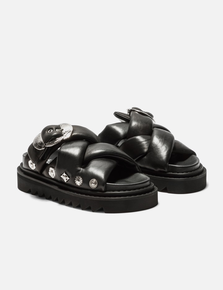 Padded Leather Sandals Placeholder Image