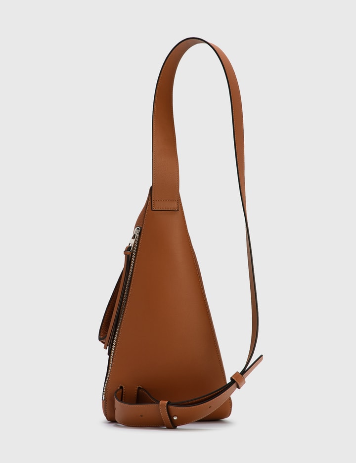 Anton Sling Leather Shoulder Bag in Brown - Loewe