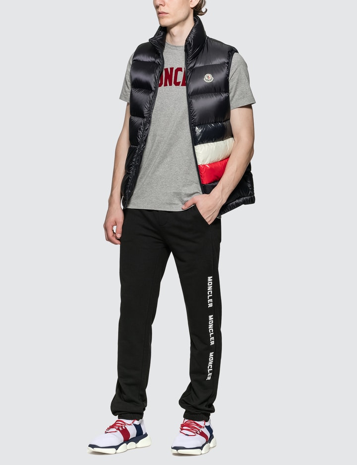 Gilet with Moncler Stripe Front Detail Placeholder Image