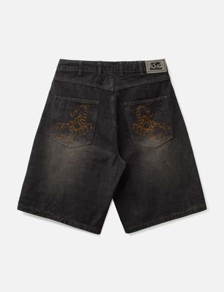 Scorpion Stitch Denim Shorts view 8