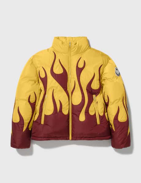 Moncler Yellow Palm Angels Jacket Moncler Genius Moncler Palm