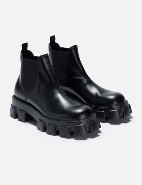 Prada Monolith Chelsea Boots HBX - Main Image