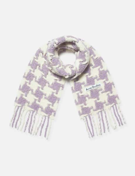 Acne Studios Houndstooth Scarf