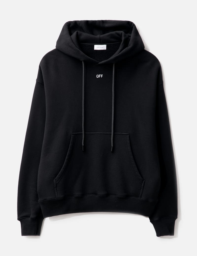 off white black hoodies
