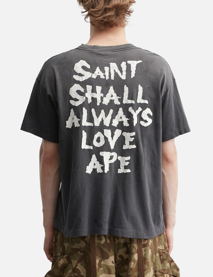 Saint Michael Saint Michael X Bape Short Sleeve T-Shirt