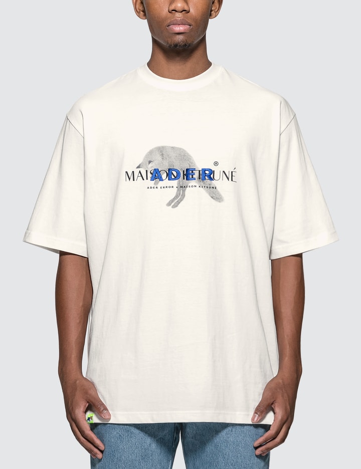 Ader Error x Maison Kitsune Jump Fox T-shirt Placeholder Image