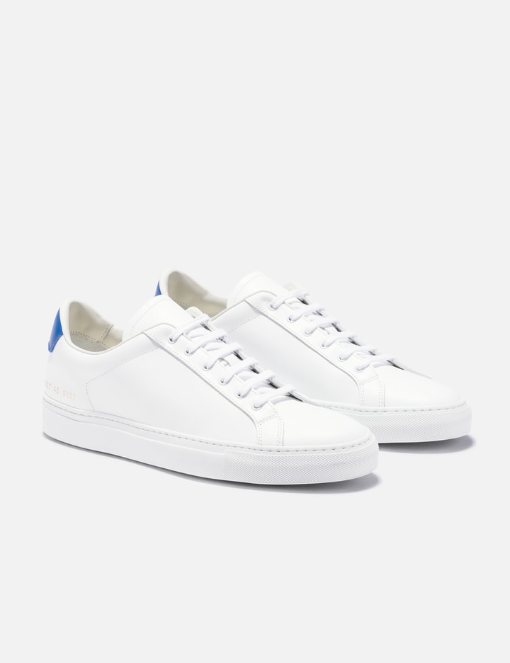 RETRO LOW LEATHER SNEAKERS Placeholder Image
