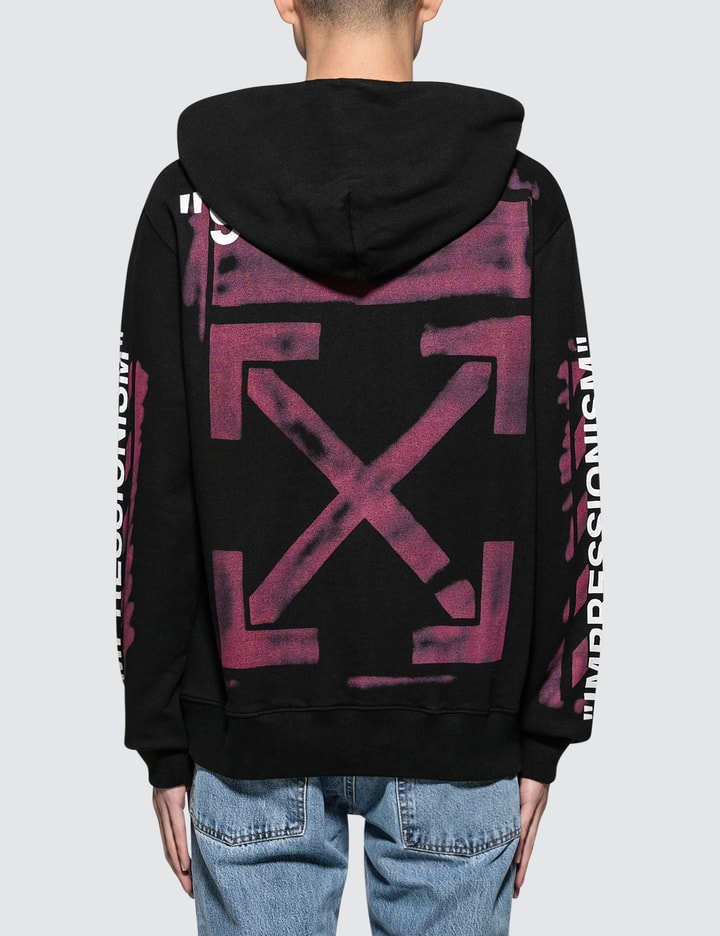 Off-White™ - Diag Stencil Slim Hoodie | HBX