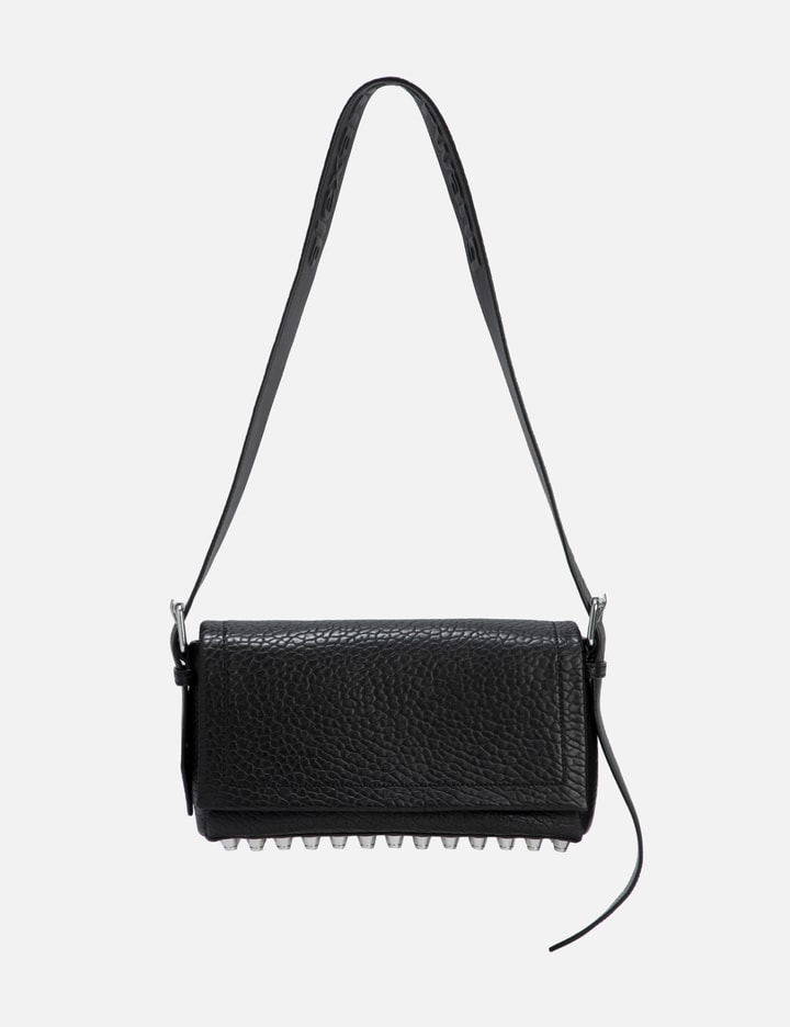 Alexander Wang Ricco Medium Flap Bag In Black