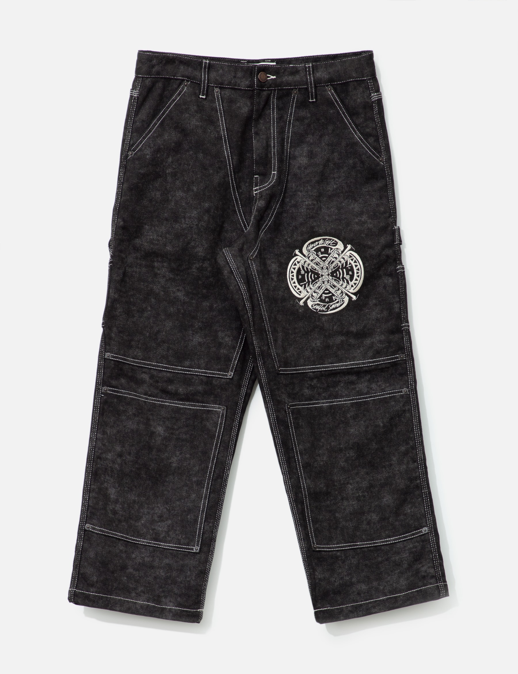 WASHED CARPENTER ANKLE PANT view 7