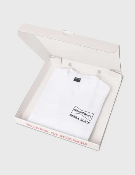 Wasted Youth - Wasted Youth x Pizza Slice ロングスリーブ Tシャツ 