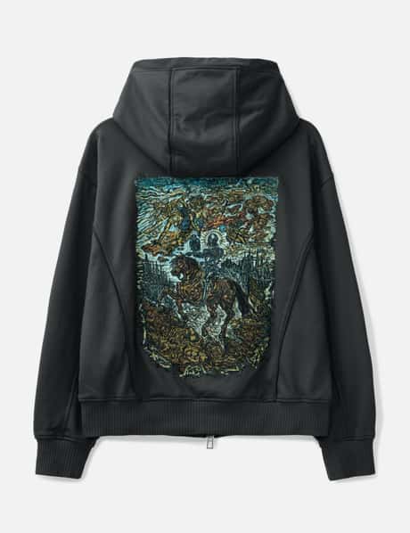 SONGZIO Knight Embroidered Zip Up