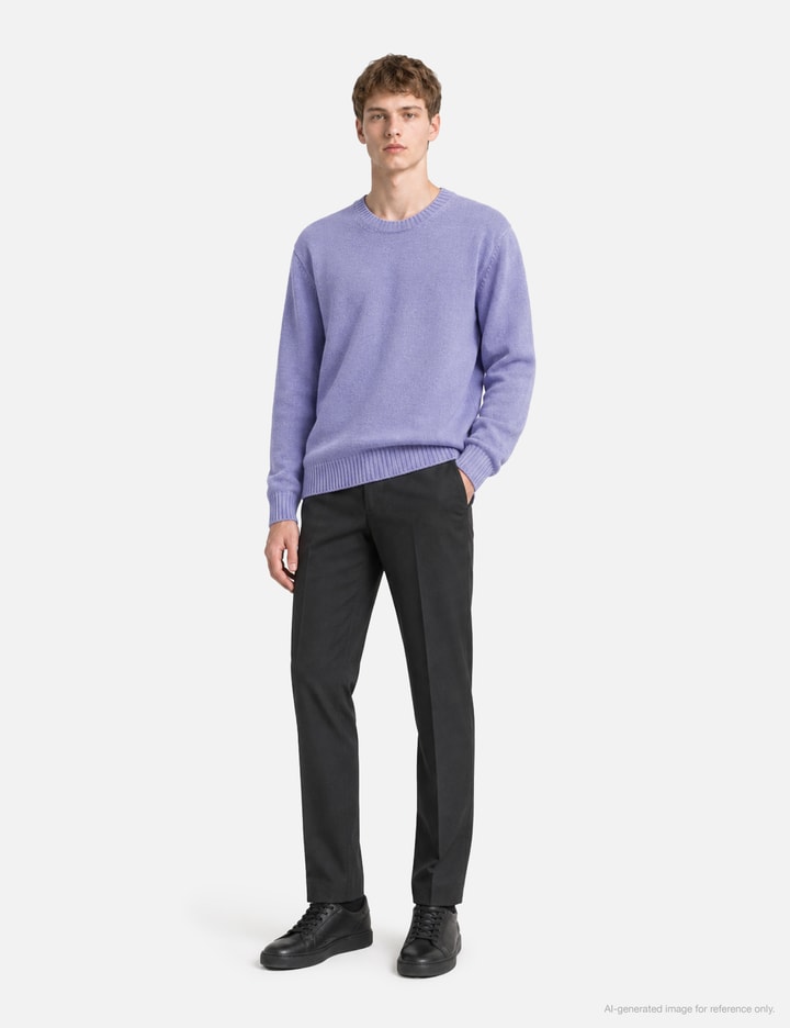Moondal 15 Classic Round Knit In Light Purple