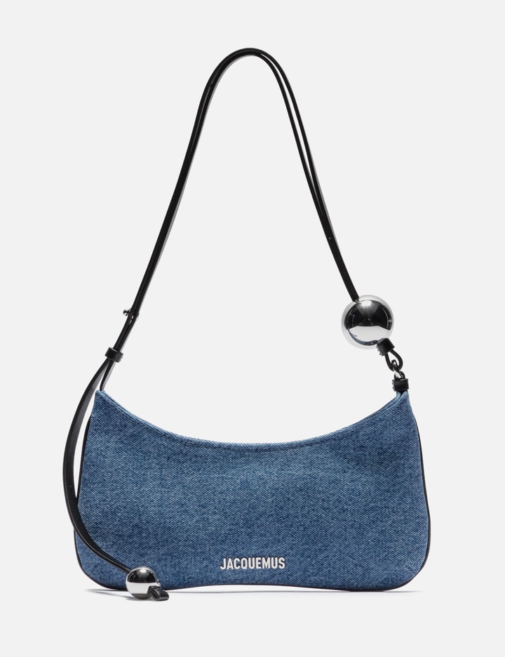 Shop Jacquemus Le Bisou Perle Bag In Blue