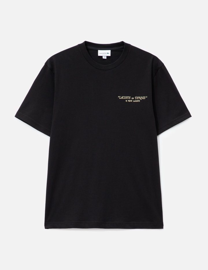 Lacoste Embroidered Cotton T-Shirt