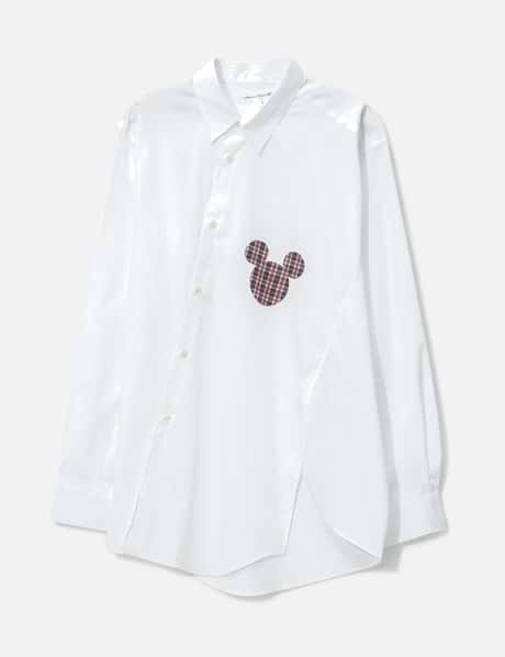 CDG SHIRT Disney Long Sleeve Slanted Shirt