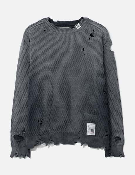 Maison Mihara Yasuhiro Sun Faded Like Knit Sweater