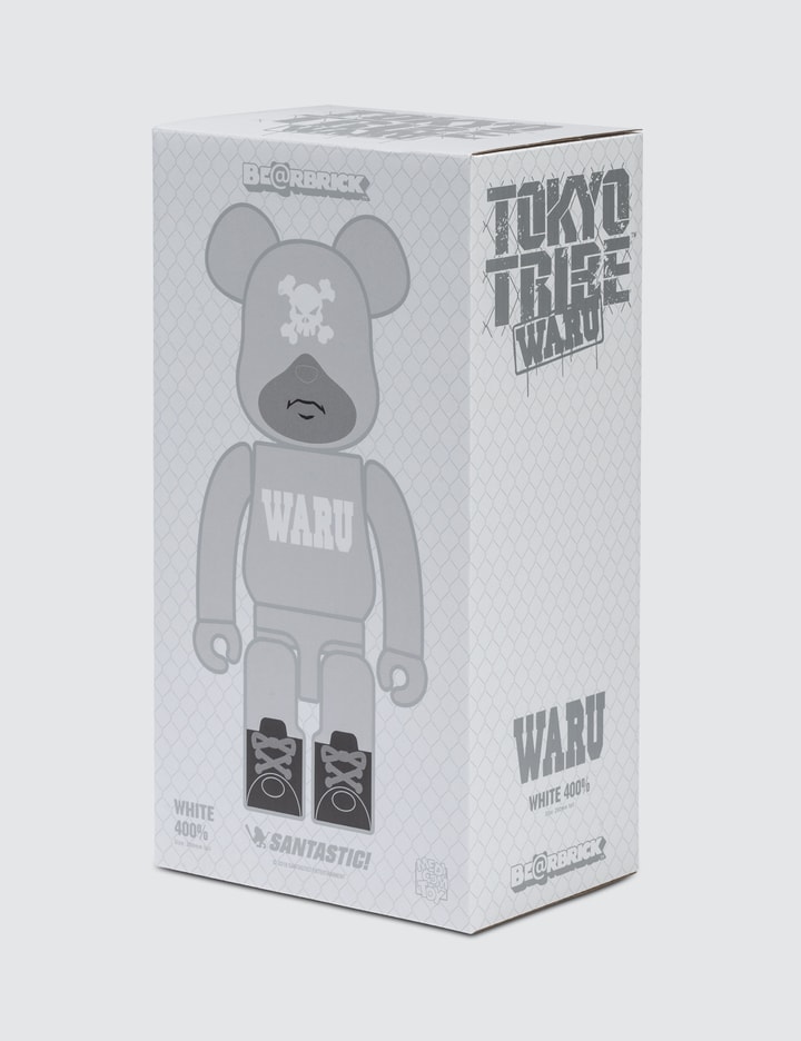 400% Tokyo Tribe Waru Be@rbrick (ver. White) Placeholder Image