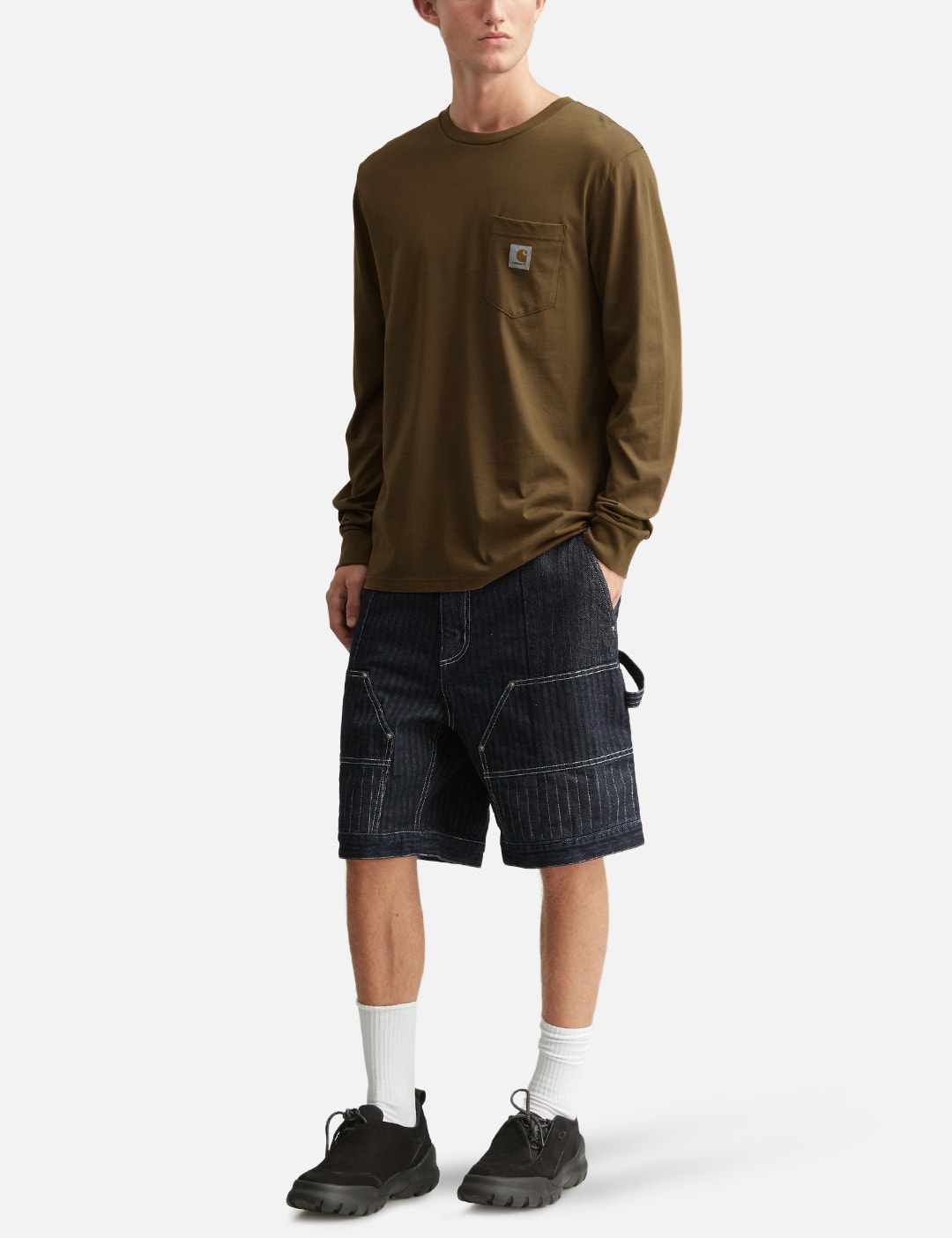 Long Sleeves Pocket T-Shirt view 20