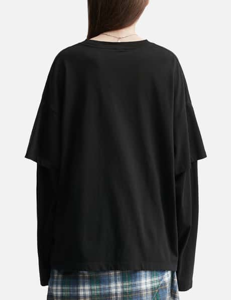 Graphic Double Layer Tee (American Flag) view 9