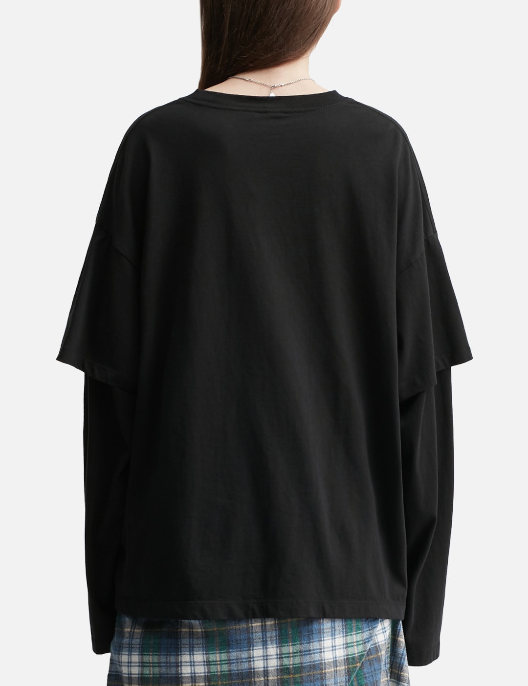 Graphic Double Layer Tee (American Flag) view 10