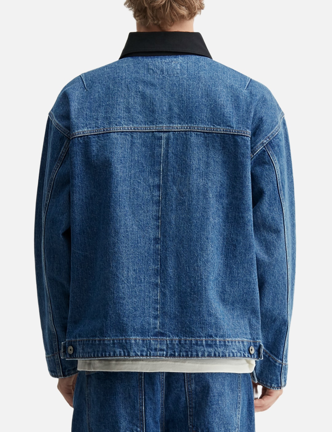 Bandana Embroidery Denim Jacket view 13
