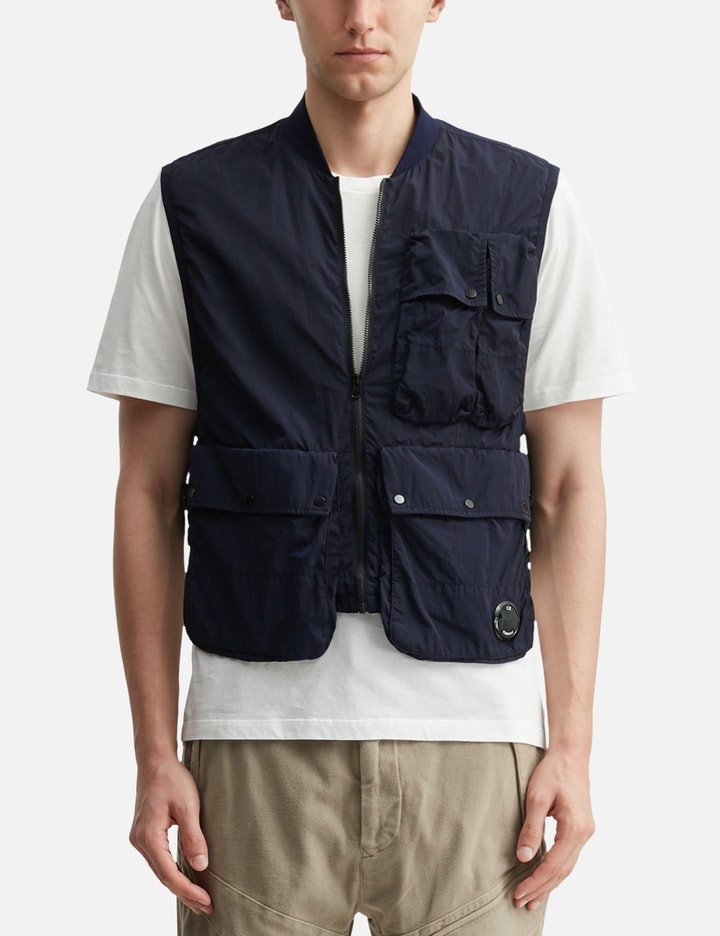 C.P. Company Cotton Mixed Zipped Cardigan