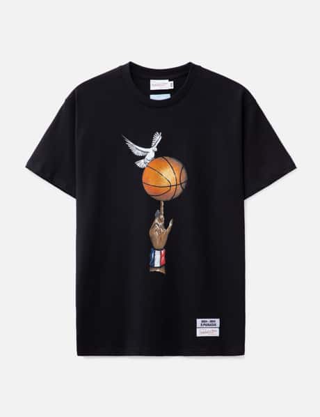 3.Paradis 3.PARADIS x MITCHELL & NESS x NBA GRAPHIC BALL T-SHIRT