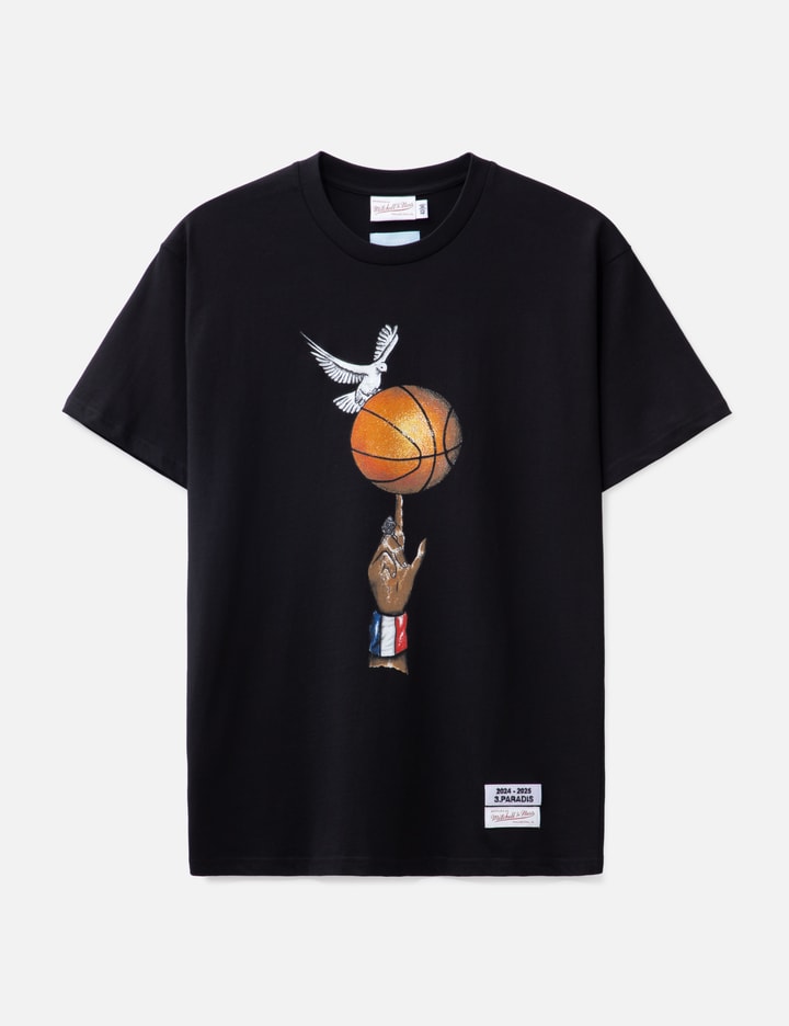 3.PARADIS x MITCHELL & NESS x NBA GRAPHIC BALL T-SHIRT Placeholder Image