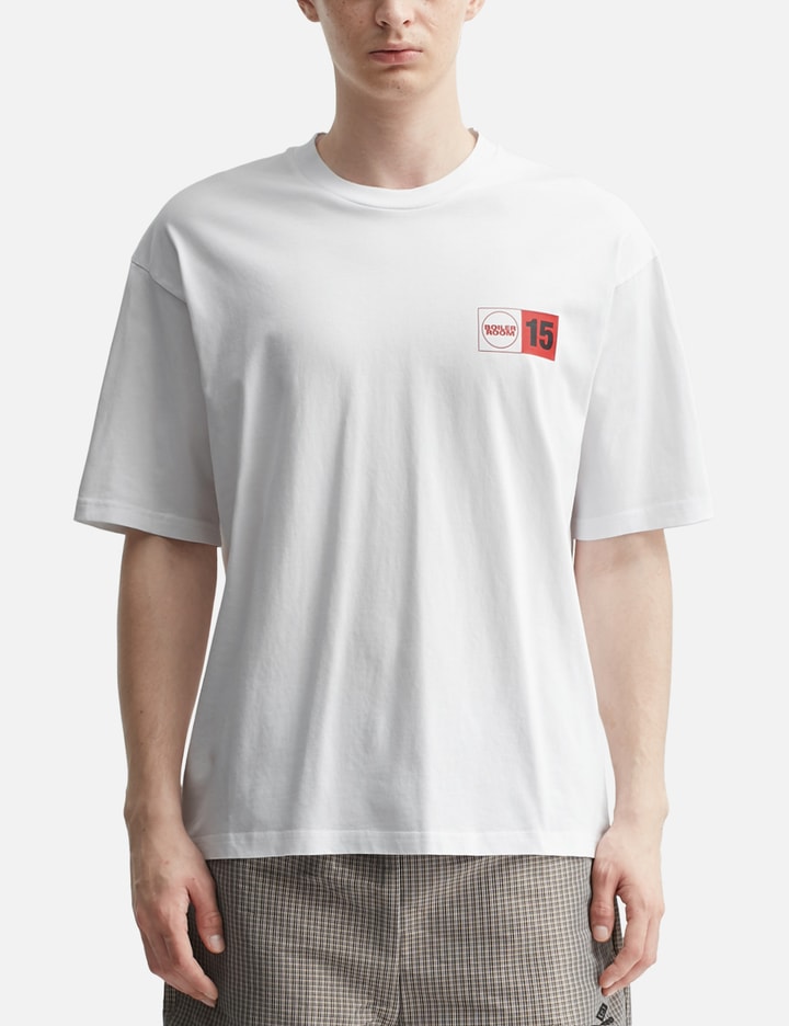 Boiler Room 15 Years Camera T-shirt In White