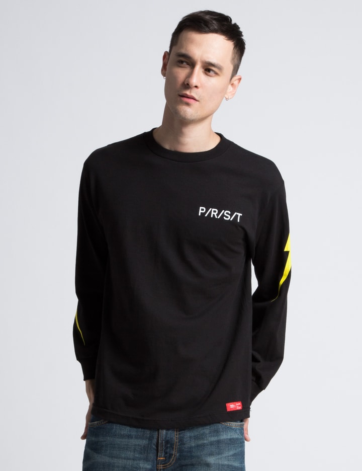 Black/White/Yellow PRST L/S T-Shirt Placeholder Image